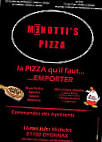 Menotti's Pizza menu