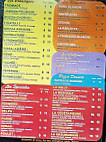 A Crocs Pizza menu