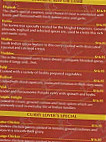 Curry Lovers Ellenbrook menu