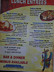 La Casa Mexican menu