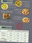 Chez Pep's menu