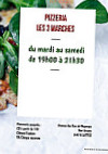 Les 3 Marches, Pizzas A Deguster Sur Place Ou A Emporter menu