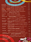 Pizza Mélina menu