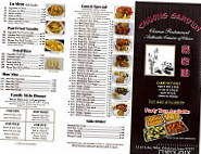 Chuong Garden menu