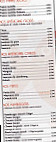 L'océane Pizza menu