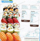 Sushi Parisien menu