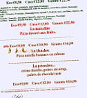 La Case À CafÉ menu