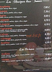 Delizia Pizza menu