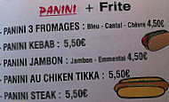 Kebab Fiona menu