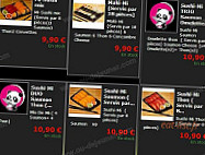 Max De Sushi menu