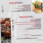 Grill De La Mourachonne menu