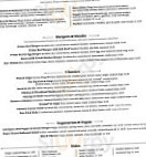 George Inn menu