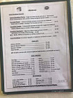 The Cafe menu