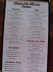 South Of The Border menu