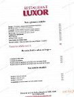 Luxor menu