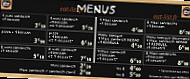 Boulangerie Marie Blachère menu