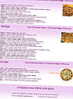 Allo Pizza menu