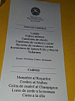 Valle De Tupungato menu