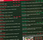 Pizza King menu