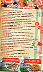 Italia Pizza menu