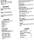 Cafe Sado menu