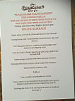 Fernleigh Cafe menu