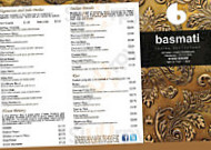 Basmati Indian Chichester menu