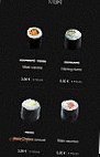 Sushi Shop menu