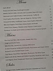 Shorethyme menu