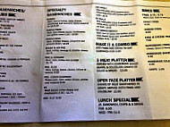 The Purple Pit menu