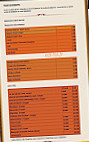 Le TAJ menu