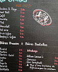 The Red Lion menu