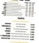 Le Petit Mona menu