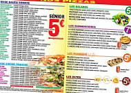 Pizza Center Milano menu