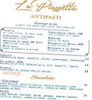 La Piazzetta menu