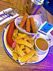 Blue Lagoon Fish Chips food