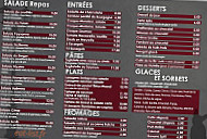 Brasserie la Lib menu