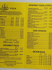 La Piazza Pizza menu