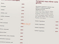 Creperie La Marotte menu