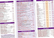 Hutton Spice menu