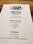 TAP Sports Bar - MGM National Harbor menu