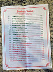 China Chef menu