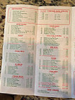 China Chef menu