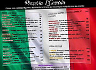 Pizzeria L'cesaria menu