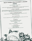 Acadian menu