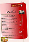 Nem D'or menu