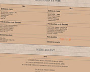 Chez Manija menu