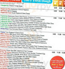 American Pizza House menu