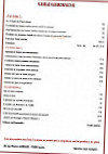 Chez Germaine menu