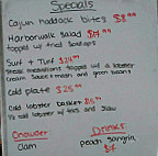 Front Street Pub menu